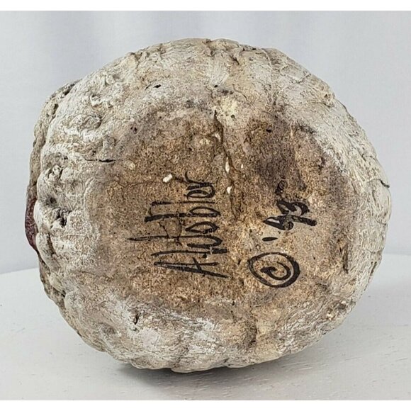 Arlene A Wobler Santa Father Christmas Figure Primitive Folk Art Old World 1993 - Picture 5 of 7